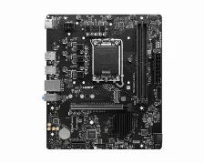 Tarjeta Madre Msi Pro H610m-s Ddr4, Socket 1700, 2x Ddr4 3200mhz, 1x M.2, 1x Hdmi, Micro Atx